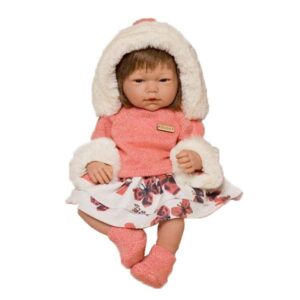 Muñeca Tatiana Pelo Moreno 46cm