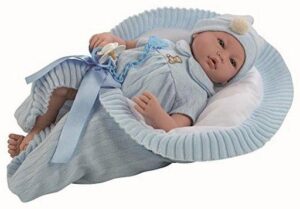 Muñeco Iker Pelele Azul 46cm.