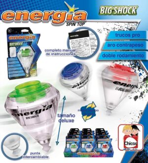Peonza Energía Big-shock Modelos Surtido
