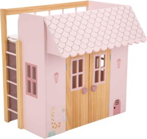 Cama-Casita Nature 50X39X50 Cm (3 Perchas) Coc Coc