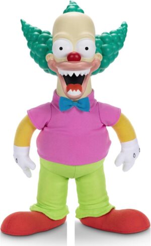 Peluche Krusty de Los Simpsons 30 cm - Habla en Inglés