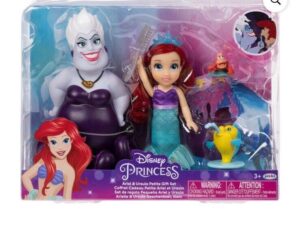 Disney Princesas Muñeca Ariel & Ursula Petite Set