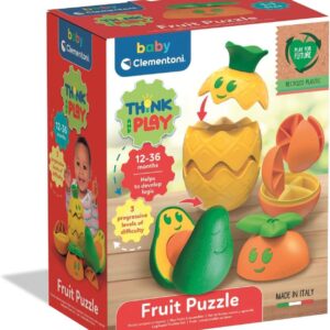 SET PUZZLE FRUTAS MONTA Y APRENDE