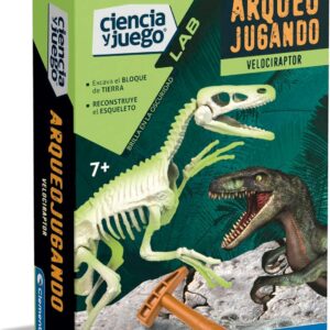 Arqueojugando - Velociraptor fosforescente