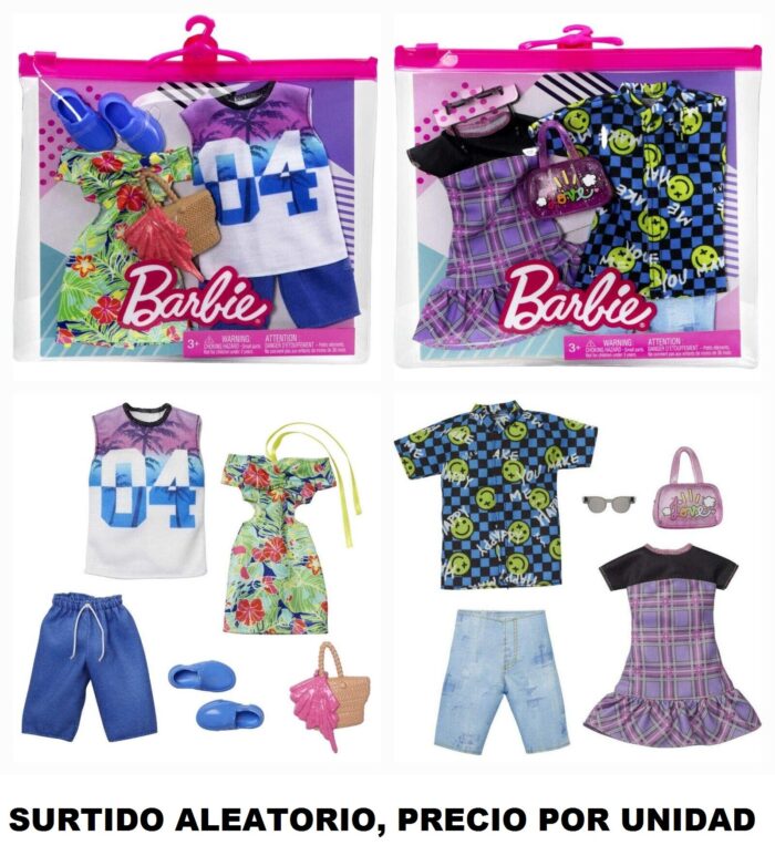 Pack Traje Barbie - Imagen 1