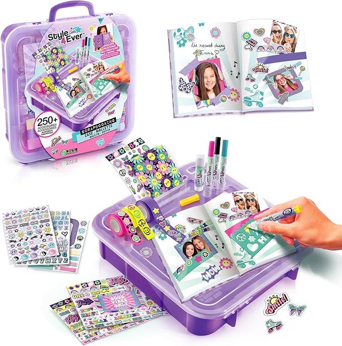 Maletín De Decoración Con Diario