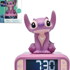 Reloj Despertador 3D Stitch - Angel