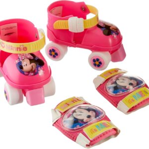 Patines Y Protecciones Niños Minnie Mouse Talla 23-27