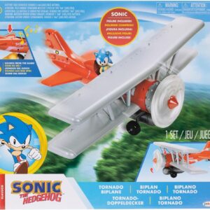 Avion Sonic con sonido con 1 Figura