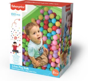 FISHER PRICE: PACK DE 100 PELOTAS MULTICOLOR