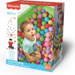 FISHER PRICE: PACK DE 100 PELOTAS MULTICOLOR