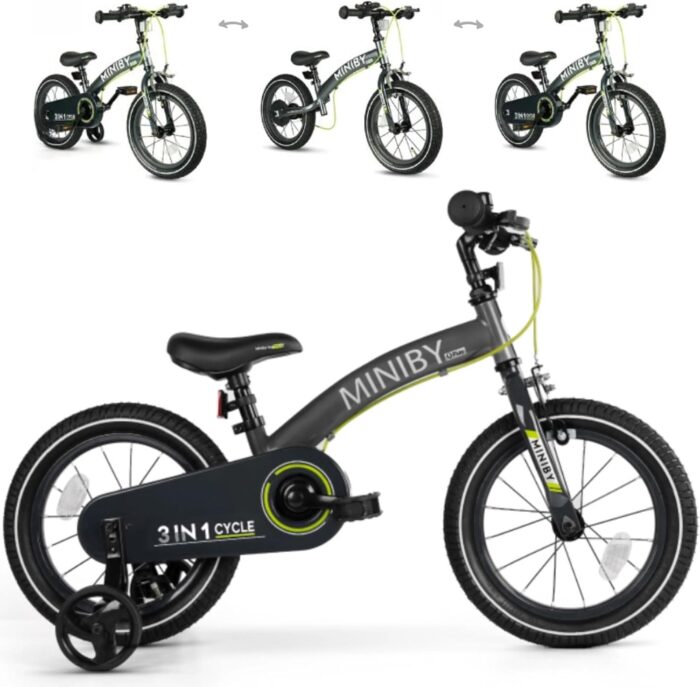 3 En 1 Miniby De 14" Ruedas Hinchables, Conestabilizadores - Imagen 1