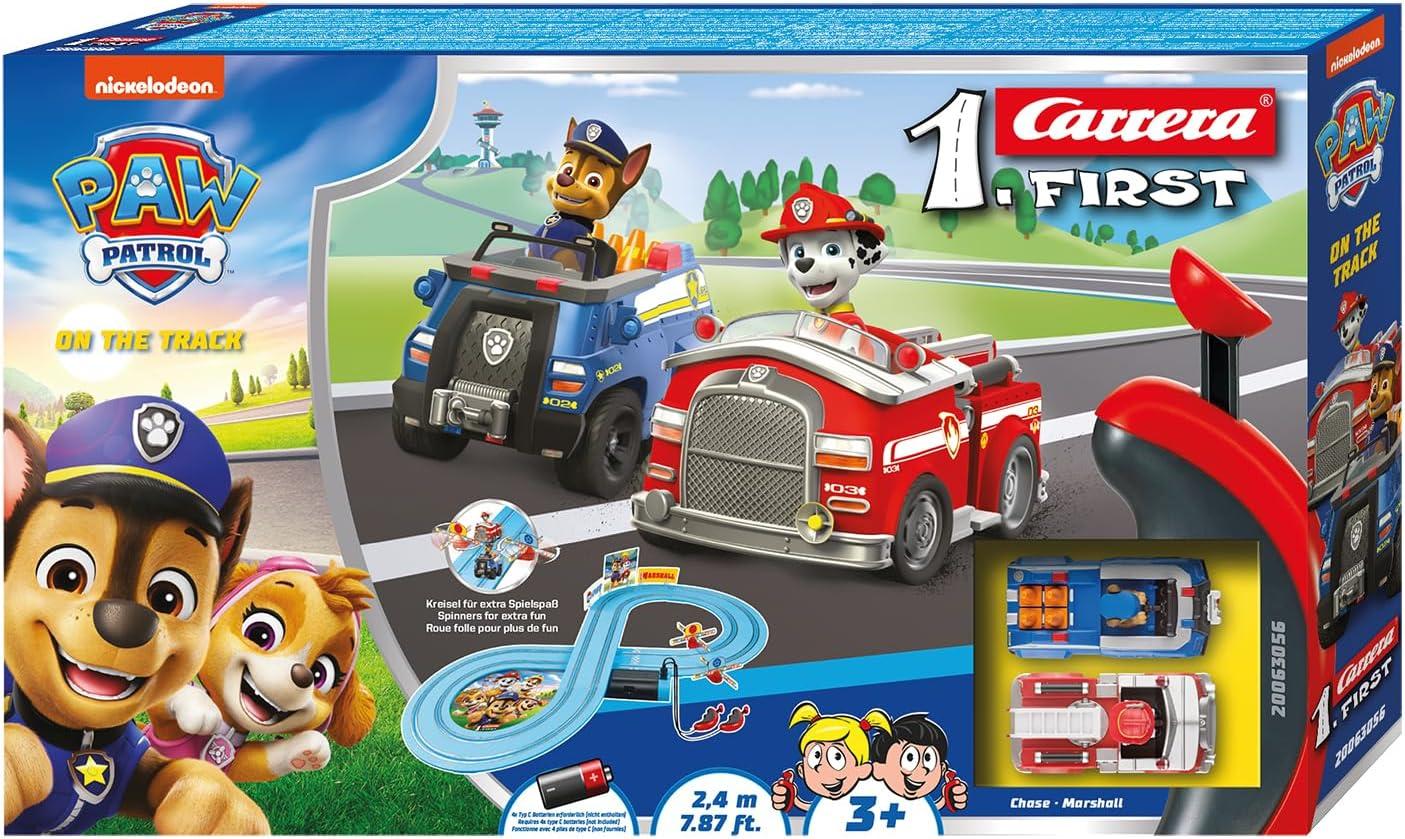 Paw Patrol Carrera First On The Track Chase y Marshall