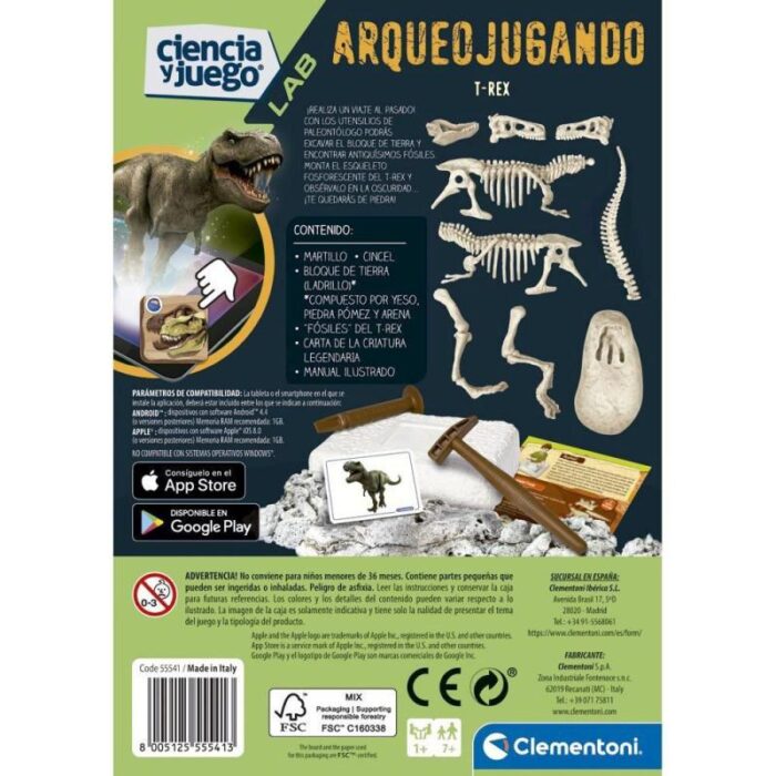 Arqueojugando T-Rex fosforescente - Imagen 5