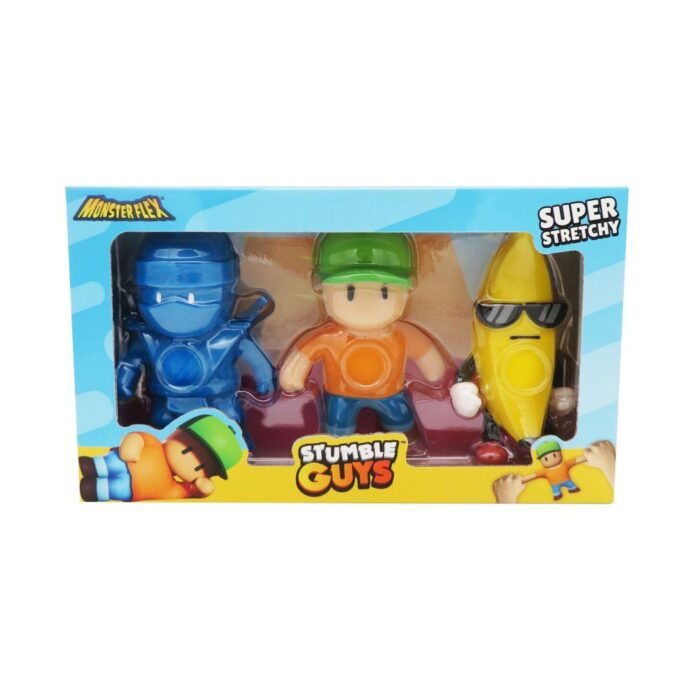 MONSTERFLEX STUMBLE GUYS PACK DE 3 Modelos Surtido - Imagen 1