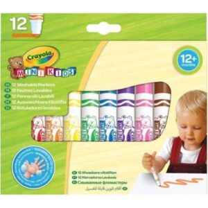 12 Rotuladores Lavables Mini Kids