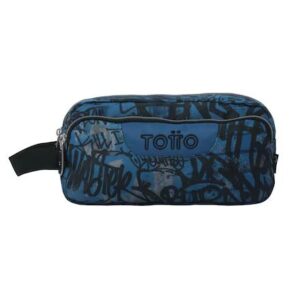 Estuche Totto Agapec Urban Graph 3 compartimentos