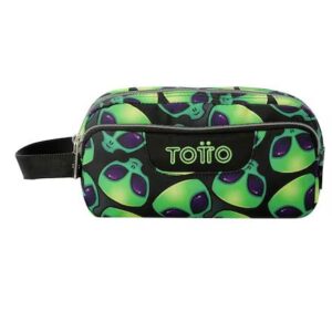Estuche Totto Agapec Alien 3 compartimentos