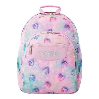 Mochila Rayol Glitter - Shiny Heart Grande - PC 14 - 19.6L - 33 x 44 x 13.5