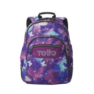 Mochila Rayol Glitter - Star Butterfly Grande - PC 14 - 19.6L - 33 x 44 x 13.5