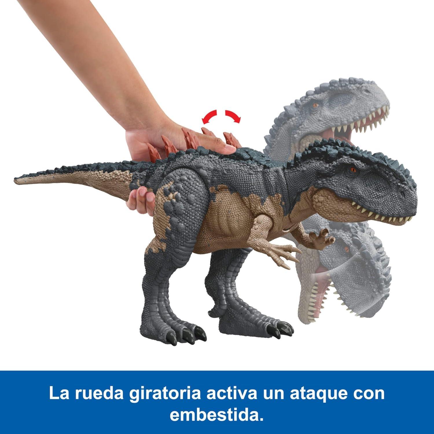 Jurassic World Dinosaurio Mapusaurus - Gigantic Trackers Figura - Imagen 3