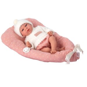 Muñecas Arias Elegance Andie Rosa con Cojín 40 cm