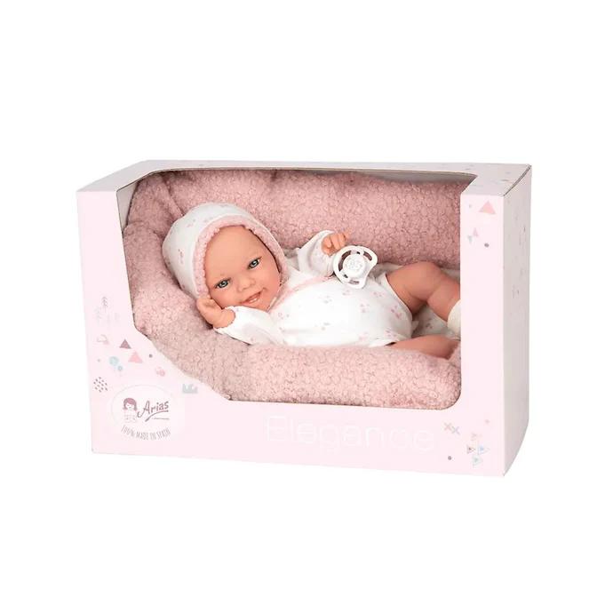 Muñeca Elegance Babyto Rosa 35 cm con Almohada - Imagen 2