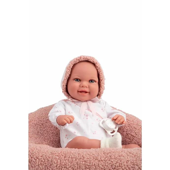 Muñeca Elegance Babyto Rosa 35 cm con Almohada - Imagen 3