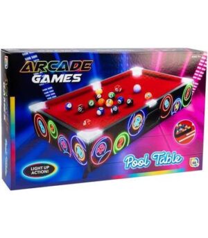 Mesa de billar con luz led
