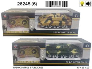 Tanque R/C 27 cm C/LUZ Y SONIDO