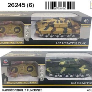 Tanque R/C 27 cm C/LUZ Y SONIDO