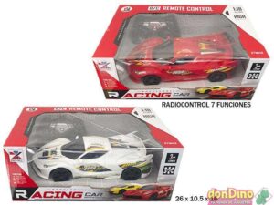 Coche racing car r/c 1:18 surtidos