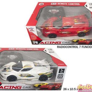 Coche racing car r/c 1:18 surtidos