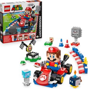 LEGO Super Mario Mario Kart Mario Interactivo y Kart Estándar -72043