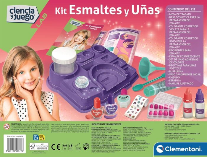 ciencia y juego - Kit Esmaltes y Uñas - Imagen 2