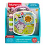 Fisher Price libro de cuentos musical del monito morado