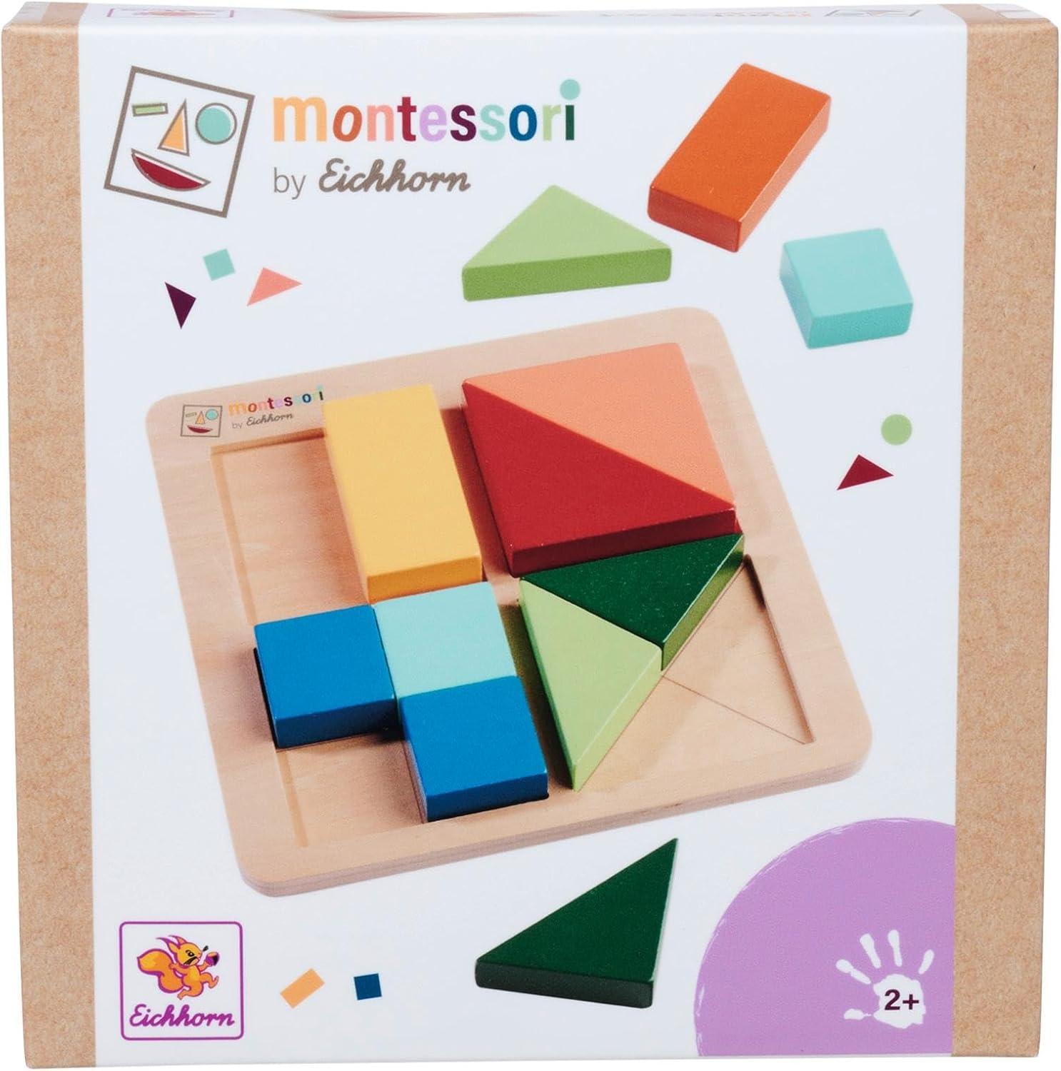 EH Puzzle formas madera Montessori - Imagen 2