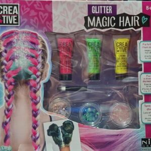 Set Creativo Cabello Brillante Glitter