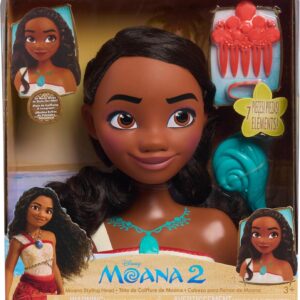Busto peinados Vaiana Moana 2 Disney