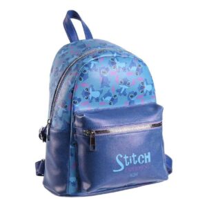 Bolso Mochila Azul de Stitch