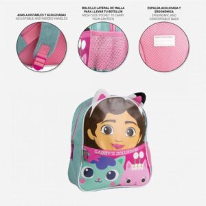 Mochila Infantil 30 cm Gabby´s Dollhouse