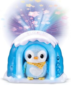 Iglú proyector Peluchito pingüino