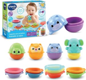 Juguetes para la bañera Animales al agua