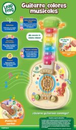 Guitarra infantil colores musicales Leap Frog - Imagen 2