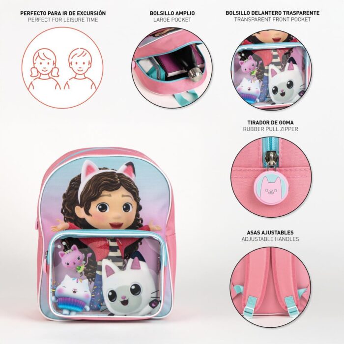 Mochila Casa Muñecas Gabby´s Dollhouse - Imagen 2