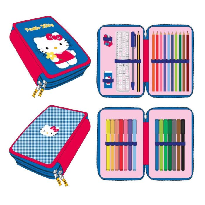Plumier Doble Hello Kitty Estuche - Imagen 1