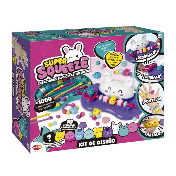 Super Squeeze Creaciones Blanditas Infinitas Kit de Diseño - Imagen 1