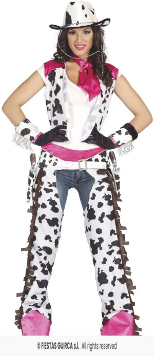 Disfraz vaquera Cowgirl rodeo T.S