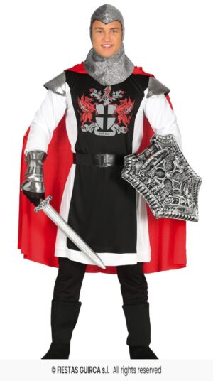 DISFRAZ CABALLERO MEDIAVAL ADULTO T.L