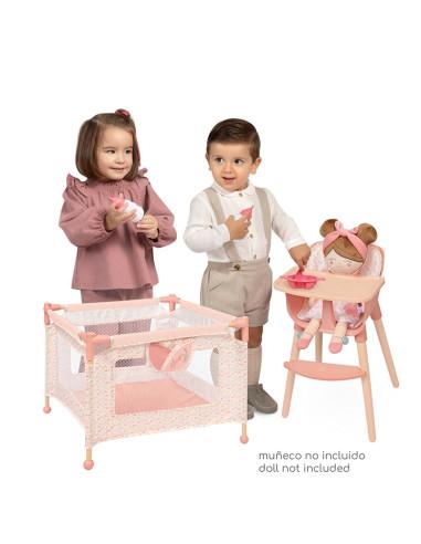 Set Trona y Parque de Muñecas Tulipe 2x1